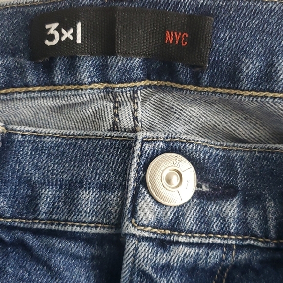 3x1 W3 STRAIGHT AUTHENTIC CROP ACE Jean's - Picture 6 of 7